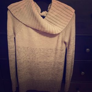Cowl neck sweater